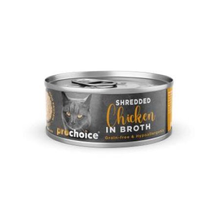 Prochoice Özel Sos İçerisinde Tiftiklenmiş  Yetişkin Kedi Konservesi Karışık 70 gr