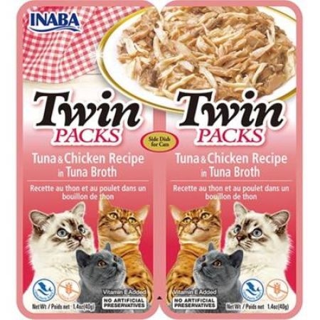 Ciao Twins Churu Ton Balıklı ve Tavuklu Kedi Çorbası 2 X 40 gr