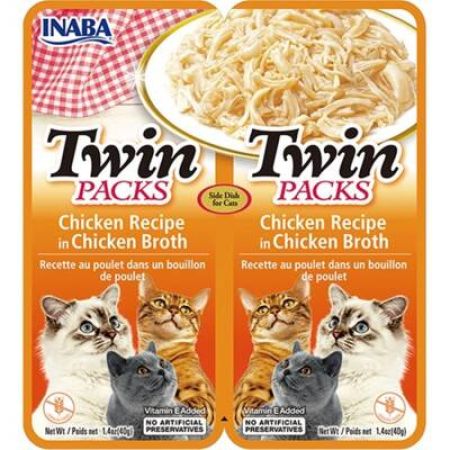 Ciao Twins Churu Tavuk Etlı Tavuk Sulu Kedi Çorbası 2 X 40 gr