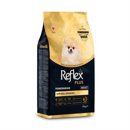 Reflex Plus Hipoalerjenik Pomeranian Yetişkin Köpek Maması 8 kg