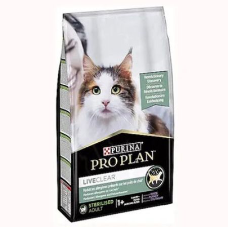 Pro Plan Live Clear Sterilised Hindi Kısırlaştırılmış Kedi Maması 7 Kg + Temizlik Mendili