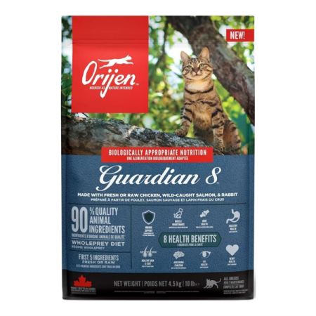 Orijen Guardian 8 Yetişkin Kediler için Tahılsız Kedi Maması 4,5 kg