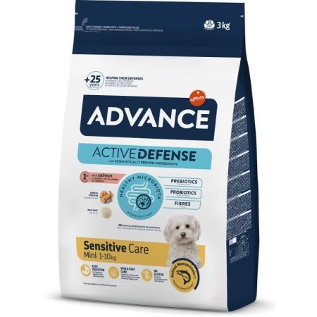 Advance Mini Sensitive Somonlu Küçük Irk Yetişkin Köpek Maması 7 Kg