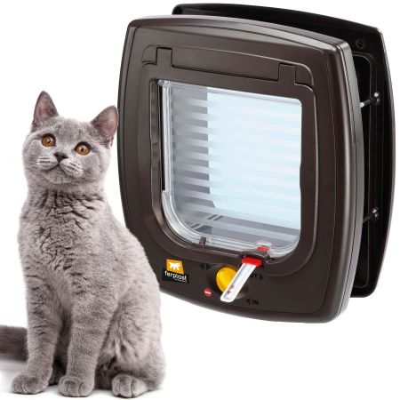 Ferplast Swing 7 2 Yönlü Manyetik Kedi Kapısı 25,2x22,5 Cm
