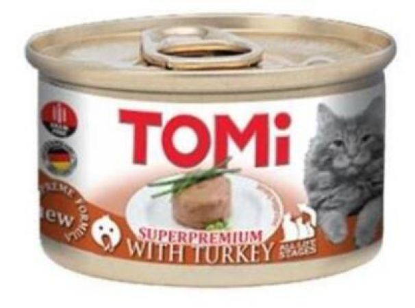 Tomi Hindili Ezme Yetişkin Kedi Konservesi 85 gr