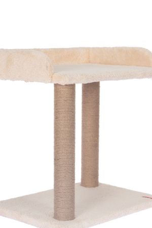 Petpal Platform Oturaklı Kedi Tırmalaması Şampanya Geniş Yataklı