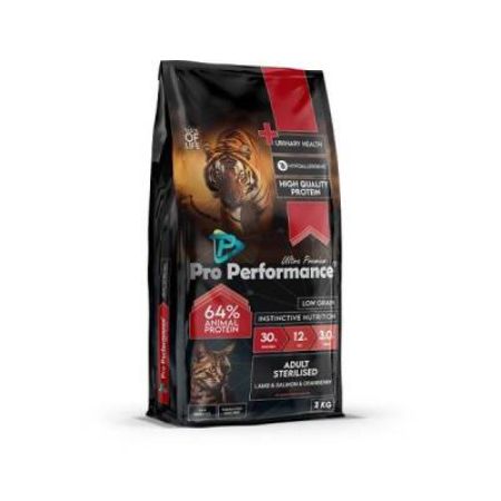 Pro Performance Ultra Premium Kuzulu ve Somonlu Kısırlaştırılmış Yetişkin Kedi Maması 2 kg