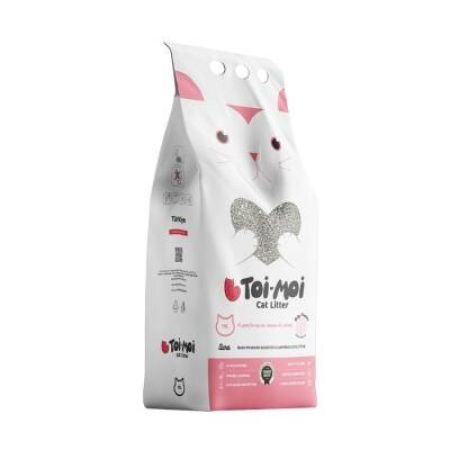 Toi Moi Bebek Pudralı İnce Taneli Topaklanan Bentonit Kedi Kumu 10 lt