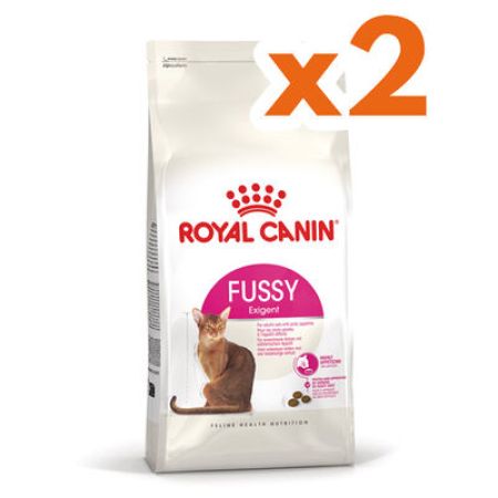 Royal Canin Fussy Exigent Seçici Kedi Maması 4 Kg x  2 Adet + 2 Adet Crocus Cream Ödül 4x15 Gr