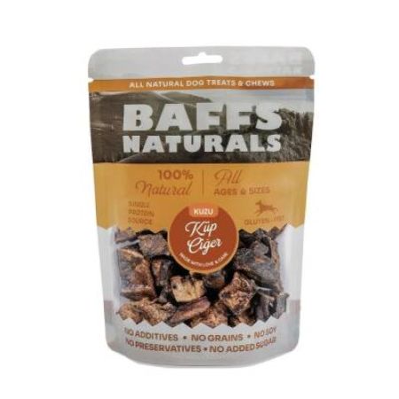 Baffs Naturals Kurutulmuş Kuzu Küp Ciğer Köpek Ödülü 100 gr