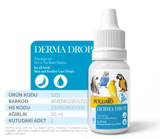 Petguard Deri Ve Tüy Bakım Damlası 30 Ml