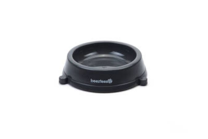 Beeztees Kedi Mama Su Kabı, Kaymaz, Plastik, Antrasit 17cm