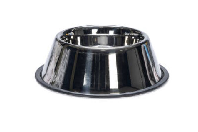 Beeztees Uzun Kulaklı Köpek Mama Su Kabı, Paslanmaz Çelik, Kaymaz, 17,5cm, 900ml