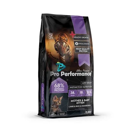 Pro Performance Kuzulu ve Pirinçli Yavru Kedi Maması 15 Kg