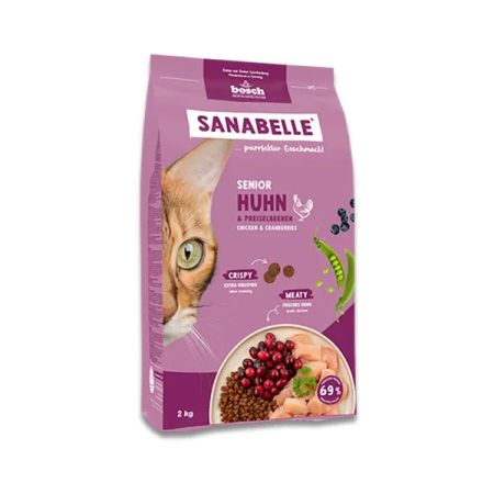 Sanabelle Senior Tavuklu Yaşlı Kedi Maması 8 kg