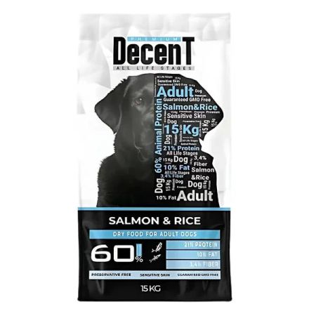 Decent Somonlu Yetişkin Köpek Maması 15 Kg