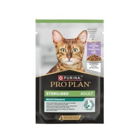Pro Plan Jelly Pouch Hindi Etli Kısırlaştırılmış Yetişkin Kedi Konservesi 85 gr