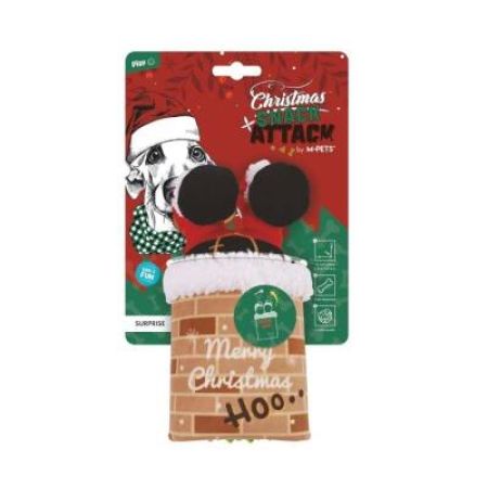 M-Pets Christmas Sürpriz Ödül Hazneli Peluş Köpek Oyuncağı