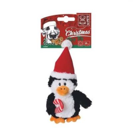M-Pets Christmas Comet Peluş Penguen Köpek Oyuncağı 20 cm