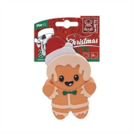 M-Pets Christmas Kurabiye Adam Latex Köpek Oyuncağı 12 cm