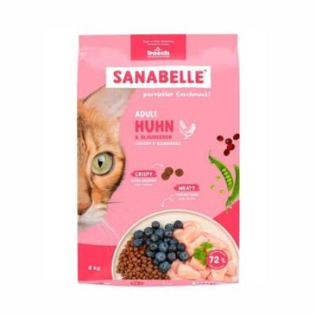 Sanabelle Tavuklu Yetişkin Kedi Maması 8 kg