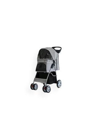 Favorite Kedi ve Köpek Arabası Gri 46x78x99 Cm