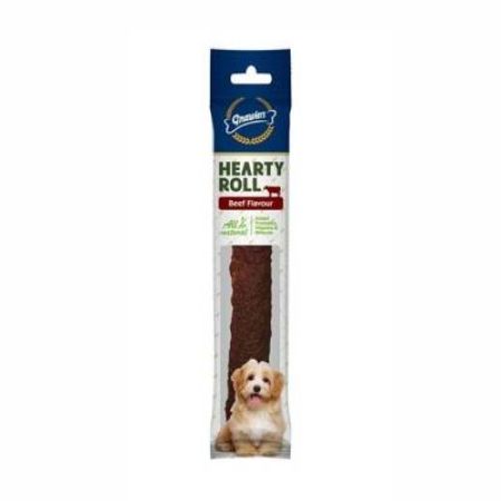 Gnawlers Hearty Roll Doğal Kolajen Biftekli Köpek Ödül Kemiği 22,5 cm 80 gr