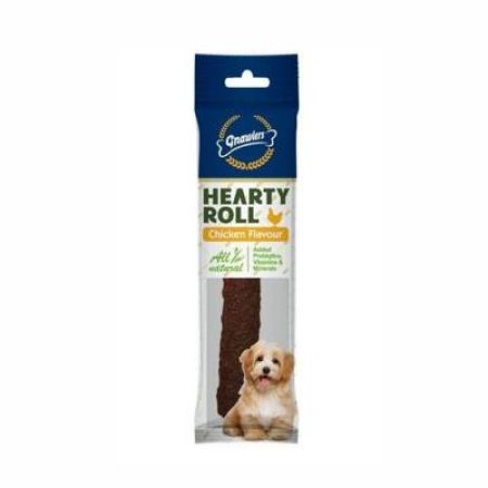 Gnawlers Hearty Roll Doğal Kolajen Tavuklu Köpek Ödül Kemiği 11,5 cm 40 gr