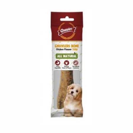 Gnawlers Tavuklu Köpek Ödül Kemiği M 12,5 cm 95 gr