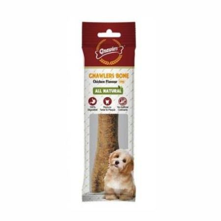 Gnawlers Tavuklu Köpek Ödül Kemiği L 20 cm 265 gr
