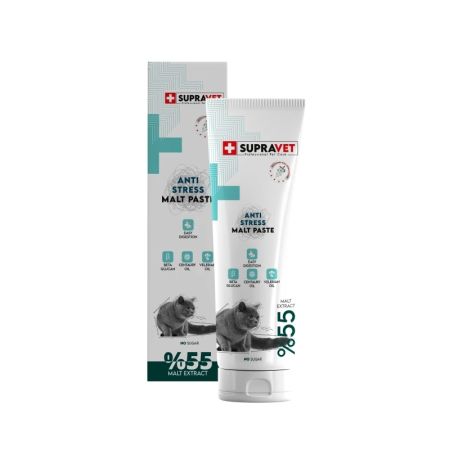 Supravet Anti Stress Sakinleştirici Kedi Malt Macunu 100 gr