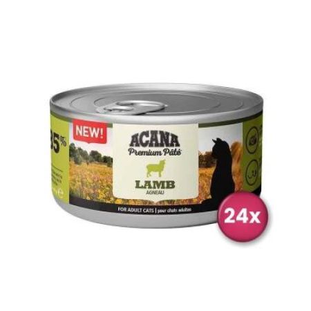 Acana Premium Pate (Ezme) Kuzu Etli Kedi Konservesi 85 Gr X 24 Adet