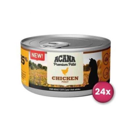 Acana Premium Pate (Ezme) Tavuk Etli Kedi Konservesi 85 Gr X 24 Adet
