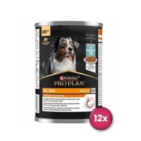 Pro Plan Jöle İçinde Balıklı Yetişkin Köpek Konservesi 400 Gr X 12 Adet