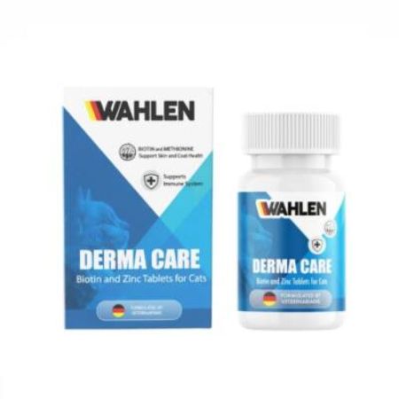 Wahlen Derma Care Kediler için Deri ve Tüy Sağlığı Destekleyici Vitamin 100 Tablet