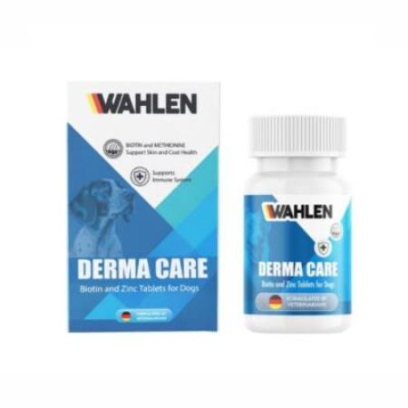 Wahlen Derma Care Köpekler için Deri ve Tüy Sağlığı Destekleyici Vitamin 75 Tablet