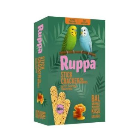 Ruppa Bal Aromalı Muhabbet Kuşu Krakeri 10'lu