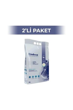 Lindocat Advanced Topaklaşan Kokusuz Ince Taneli Bentonit 12 Lt 2 Adet