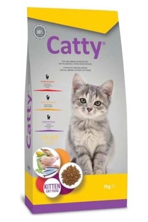 Catty Tavuklu Yavru Kedi Maması 15 kg