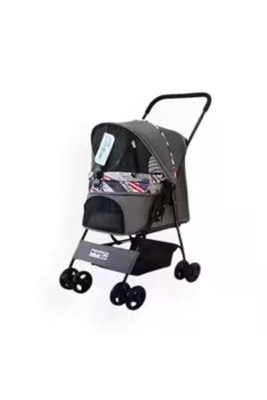 Zampa Showtime Kedi Köpek Arabası Gri 42X69,5X88 Cm