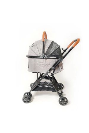 Zampa Bottas Kedi Ve Köpek Arabası Gri 48x80x99 Cm