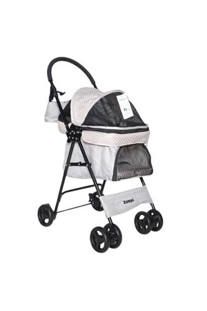 Zampa Perez Gri Taşıma Arabası 42x63x89 Cm