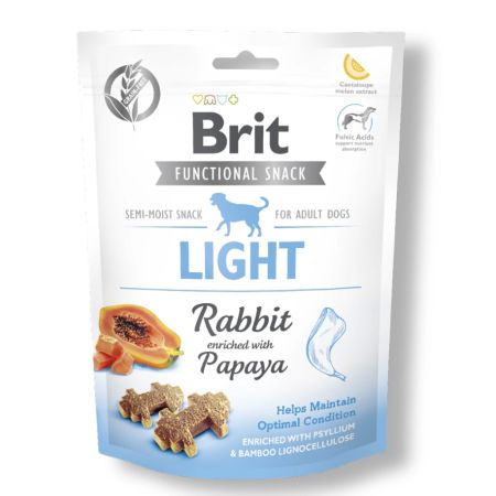Brit Care Light Tavşan Etli ve Papayalı Kilo Kontrolü Sağlayan Köpek Ödül Maması 150 gr