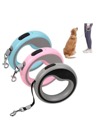 Ergonomik Halka Model Makaralı Gezdirme 2,5 Metre PEMBE