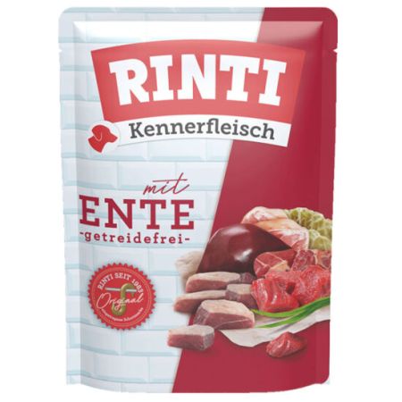 Rinti Pouch Ördek Etli Köpek Yaş Maması 400 Gr