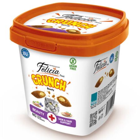 Felicia Beauty Crunch Tahılsız Kedi Ödül Maması 100 Gr