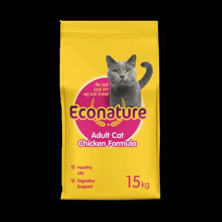 Econature Tavuklu Yetişkin Kedi Maması 15 kg