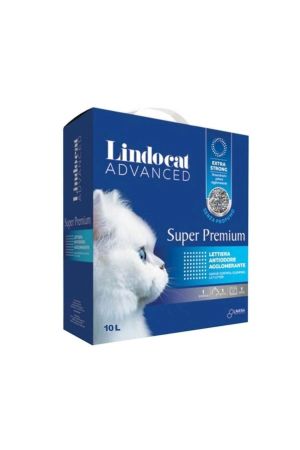 Lindocat Advanced Super Premium Extra Güçlü Kokusuz Topaklanan Bentonit Kedi Kumu 10 Lt