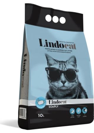 Lindocat Marsilya Sabun Kokulu Ince Tane Kedi Kumu 10 Lt