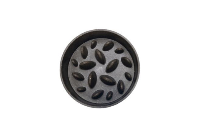 Beeztees DBL Köpek Yavaş Besleme Mama Kabı, Bambu, Antrasit, 17cm, 800ml